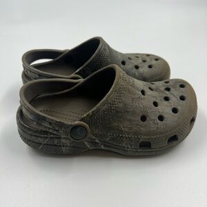 Crocs Camouflage Shoes Youth Size 12